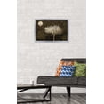 thumbnail image 2 of Iluminated Tree at Night Wall Poster, 14.725" x 22.375" Framed, 2 of 6