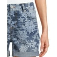 thumbnail image 5 of Time and Tru Women's Mid Rise Cuffed 4" Denim Short, 5 of 5