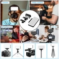 thumbnail image 3 of Luz de relleno de cámara de video LED, luz de selfie portátil reguble 2700K-6000K, de iluminación de video para / transmisión Macarena Luz de relleno de video, 3 of 8