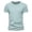 Light Green, variant on Kureaily Mens Casual Solid Color Cot Ton O Neck Short Sleeve T Shirt Top Short Sleeve Tee Shirts,Large/(Brown)
