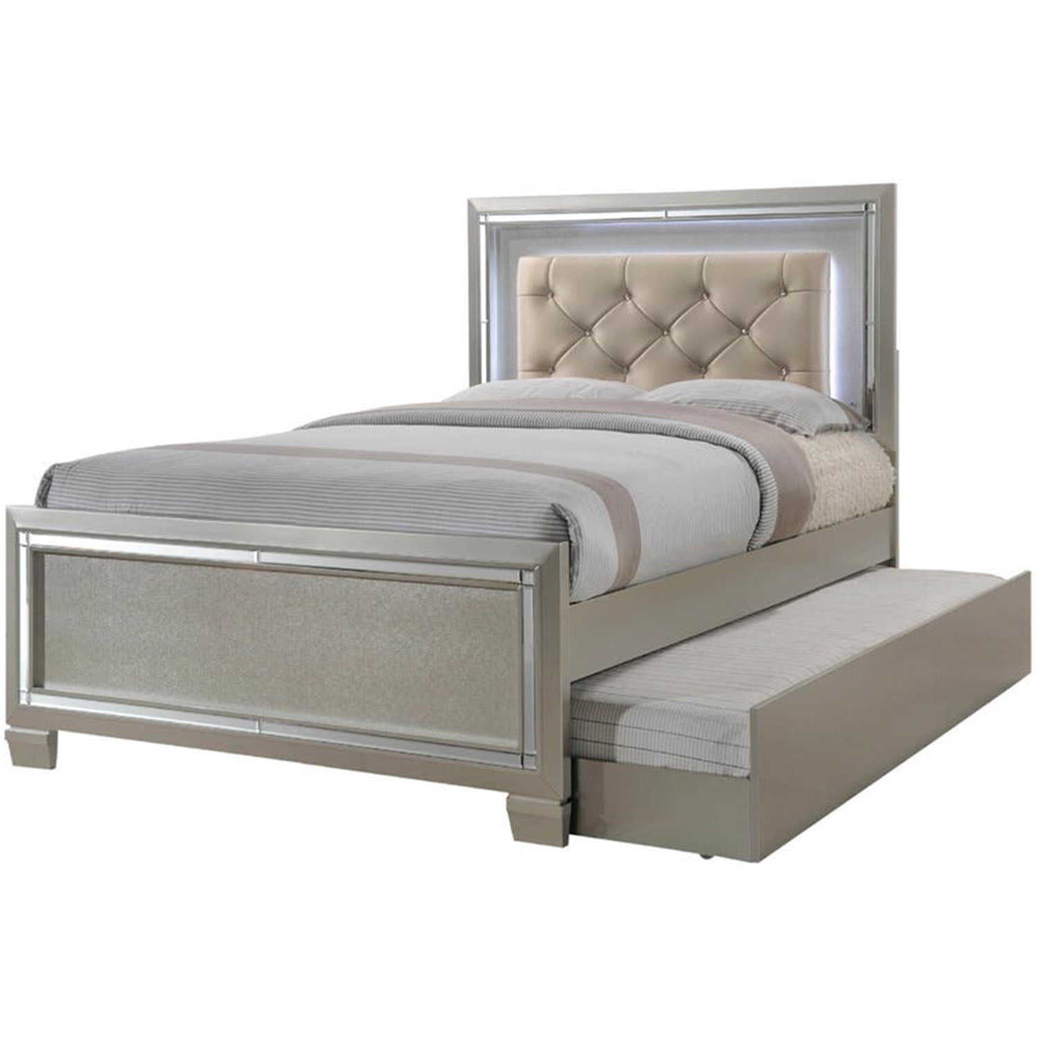 Cambridge elegance bed frame cheap with led headboard