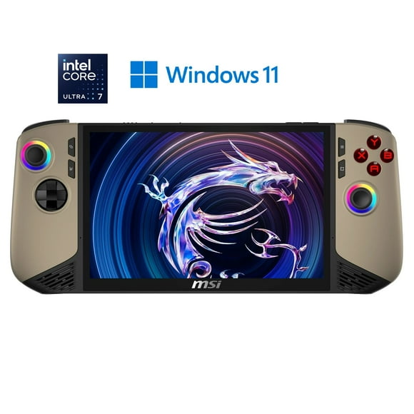 MSI Claw-8 AI+ A2VMX 8" 120Hz FHD+ 1920x1200 Console de jeu portable / Intel Core Ultra 7-258V / Intel Arc / 32GB / SSD 2TB / Édition Polar Tempest / Noir