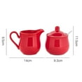 thumbnail image 7 of Ceramic Cream Pitcher Sugar Container Jug Practical Durable Material for Coffee Bar Restaurant Table, 7 of 7