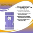 thumbnail image 7 of South Park Towelie Cotton Hand Towel | 24 x 14 inches, 7 of 7