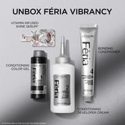 LOreal Paris Feria Multi-Faceted Shimmering Permanent Hair Color, 54 Spiced Copper, 1 kit