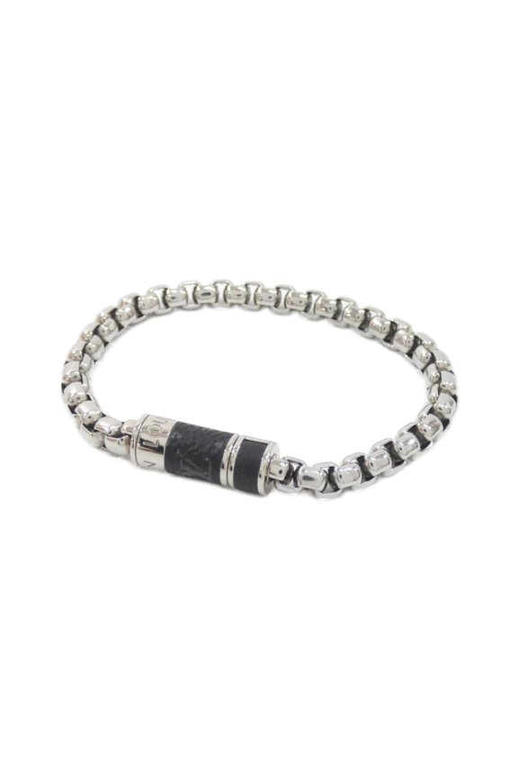 Pre-Owned Louis Vuitton Monogram Eclipse Bracelet Chain M1395M