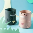 thumbnail image 1 of 1 Gobelet Innovant Mignon Dinosaure à Brosser pour Enfants Cadeau, 1 of 6