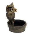 thumbnail image 2 of Resina Animal Jardín Estatua Adornos Gallo Búho Aves Escultura Arte Decoración (B) Likrtyny Libre de BPA, 2 of 2