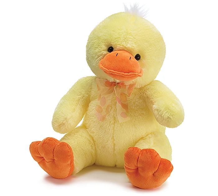 plush yellow duck
