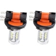 thumbnail image 5 of Bombillas LED para coche, 2 bombillas LED HID 80W H15, lámpara de luces extremadamente brillante para faros delanteros de coche, color blanco puro, 5 of 5