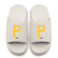 thumbnail image 2 of Unisex ISlide Cream Pittsburgh Pirates Primary Motive Slide Sandals, 2 of 5