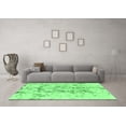 thumbnail image 3 of Ahgly Company Indoor Rectangle Abstract Emerald Green Modern Area Rugs, 7' x 10', 3 of 4