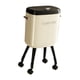 thumbnail image 4 of Cubo de basura con patas sin doblar, 15 l, gran capacidad, fácil de abrir y deslizar. Blanco con Caster, 4 of 9