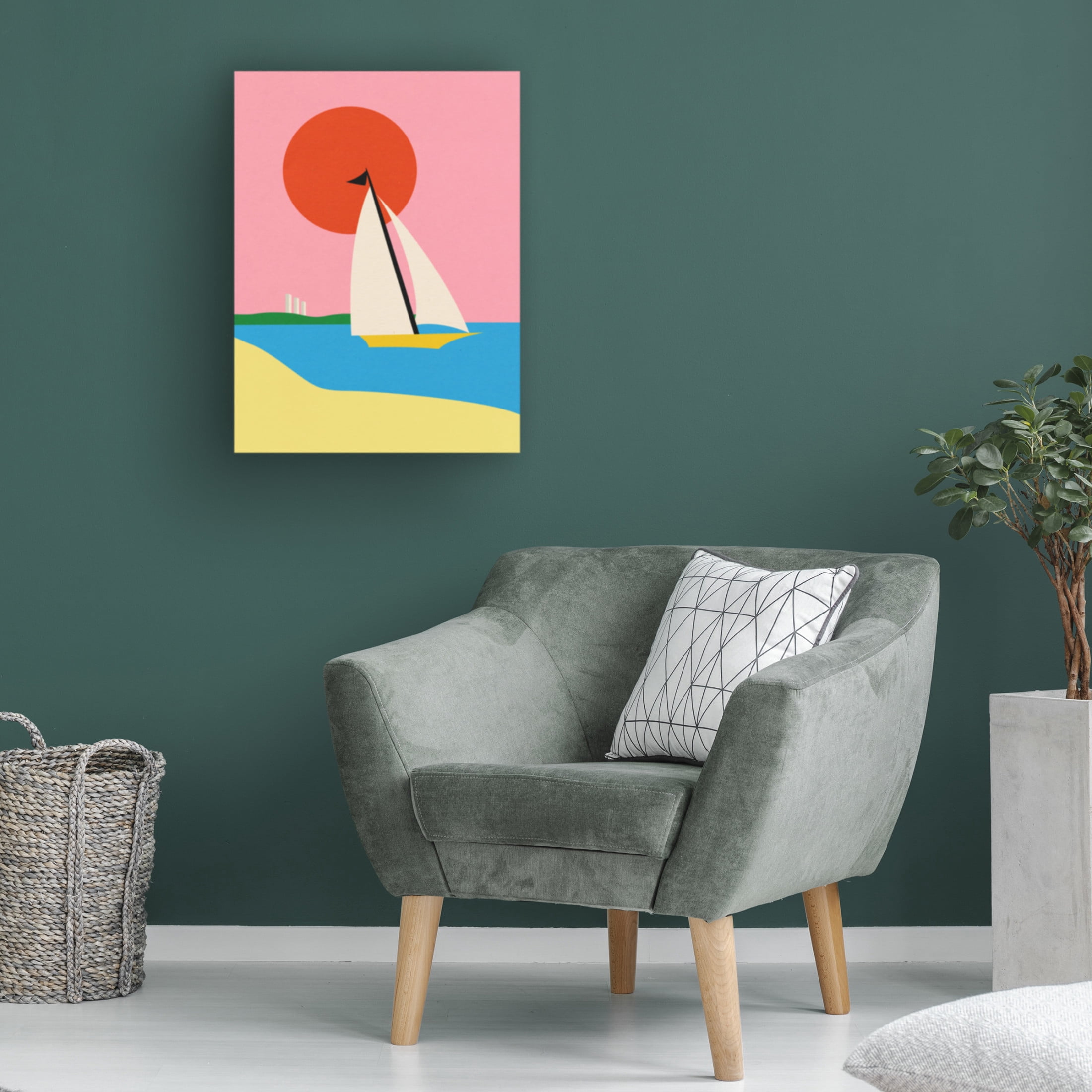 Trademark Fine Art Rosi Feist Baltic Sea Canvas Wall Art