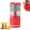 Red, variant on Electric Citrus Juicer Stainless Steel, Automatic Orange Juice Squeezer for Lemons and Limes, One-click Hands-Free Juicing Machine, Easy to Clean Small Kitchen Appliance Gift