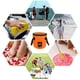 thumbnail image 3 of Greeniant Cubo de agua plegable de PVC, lavabo, viaje, Camping, pesca, canotaje, organizador reutilizable, accesorios de contenedor Pescar Naranja 20L Greeniant OD022092-06, 3 of 6