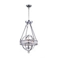 thumbnail image 1 of 3 Light Mini Chandelier with Chrome finish, 1 of 2