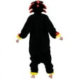 thumbnail image 1 of 21 nuevas grandes tallas XXL, pijamas de dibujos animados de sombra negra, mujer, hombre, Animal, adulto, Navidad, erizo, Cosplay, mapache, Kigurumi, 1 of 3