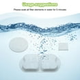 thumbnail image 6 of TSV 16pcs Cat Dog Water Fountain Filters, Pet Dispenser Sponges Replacement for Stainless Steel 230oz, 6 of 6