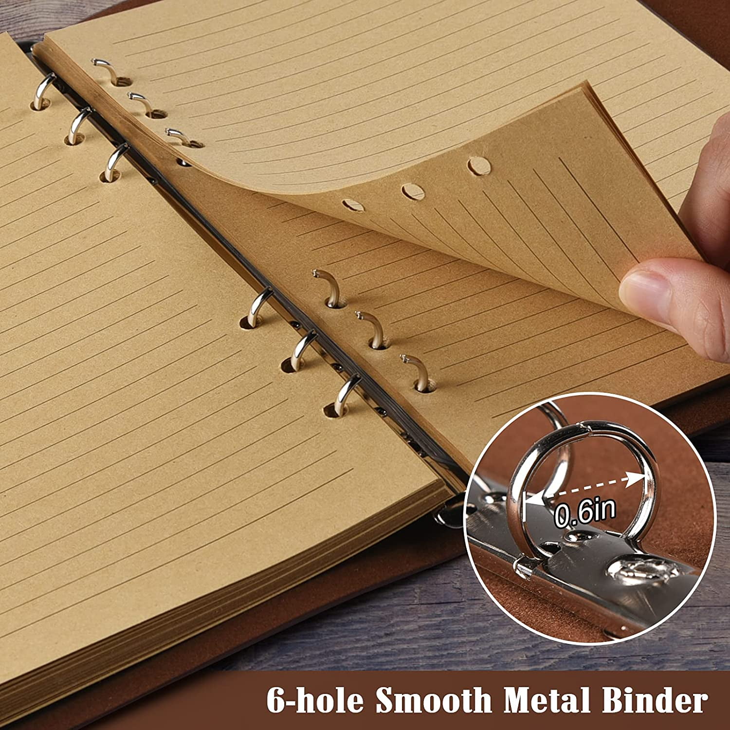 Gorgeous Plywood A5 Notebook / Journal with LINED paper