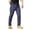 Z122-Blue, variant on Mens Hiking Pants Slim Fit Casual Water Resistant Joggers Pants Slim Fit Dress Pants Tapered Work Cropped Trousers