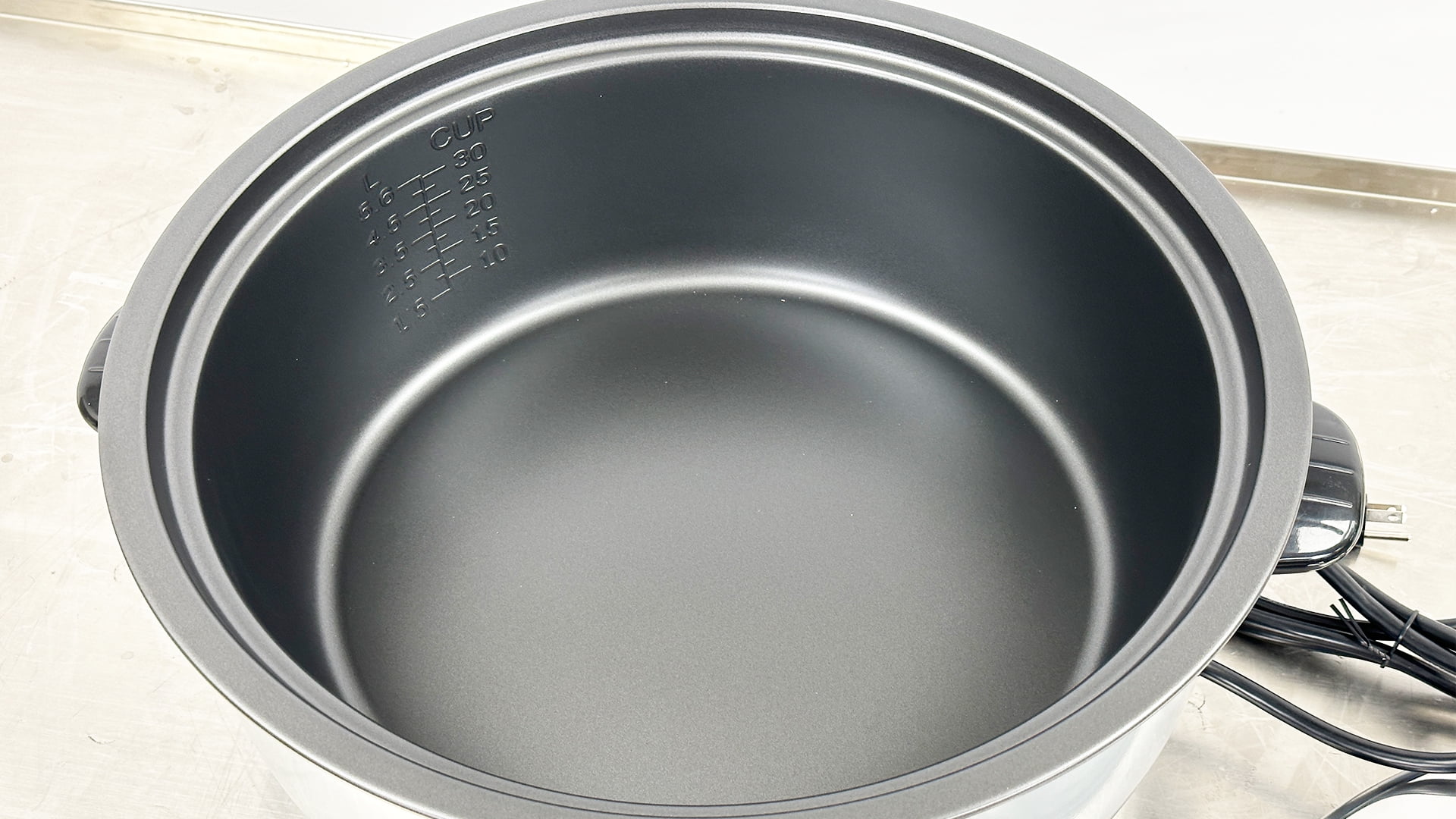 NSF Commercial Rice Cooker Warmer 30 Cup Uncooked Rice, 120V Rice Cooker 1550W