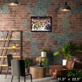thumbnail image 3 of Pittsburgh Penguins 20x29 Framed Canvas 2017 Stanley Cup, 3 of 4