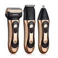 thumbnail image 2 of 3-in-1 Men's Grooming Kit - Electric Foil Shaver, Hair Clipper & Nose Trimmer, USB Rechargeable, Perfect Gift for Men, 2 of 5