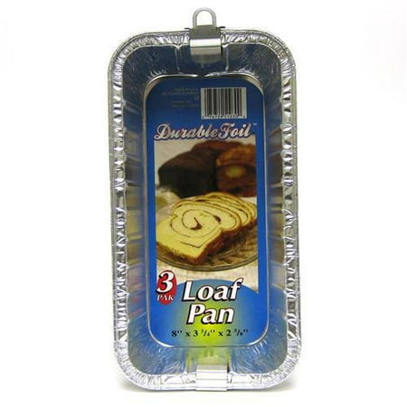 Mainstays Loaf Pans, 3 Count (Best Pullman Loaf Pan)
