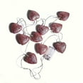 thumbnail image 2 of Valentines Heart String Lights Operated,Shatterproof Pink Heart Lights, Indoor Outdoor Heart Valentine Lights for Wedding Bedroom Party Valentines Decor, 2 of 6