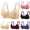 Beige, variant on Woman Color and Steel Summer Womens Dressy Casual Bras Ruffled Breathable Bras