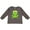Charcoal Grey, variant on Inktastic Cute Frog, Green Frog, Crown, Frog Prince Boys or Girls Long Sleeve Toddler T-Shirt