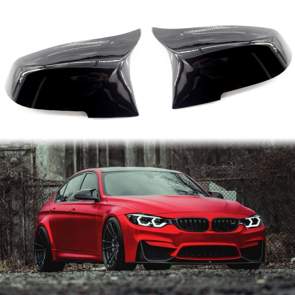 2pcs Seitenspiegelabdeckung Professional Ersatz Weiße Außenhorn Rückspiegel  Shell Cap 51167292745 51162222543 51162222544 Für Bmw F30 F32 F35