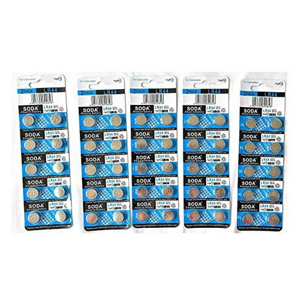 50 X Ag13 Lr44 6 Alkaline Button Cell Battery Walmart Com Walmart Com