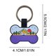thumbnail image 3 of Placas de identificación personalizadas para mascotas: placas de identificación silenciosas de silicona ligera con grabado permanente para collar., 3 of 6