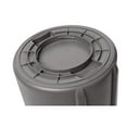 thumbnail image 3 of Brute 10 Gal. Gray Plastic Round Trash Can, 3 of 7