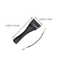 thumbnail image 2 of HOOWIFFY 1 Set Violin Accessories Black Plastic Rectangular for Violinists 4.3x1.6x0.6in, 2 of 8