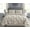 Beige, variant on Empire Home Pintuck Hypoallergenic 8-Piece Bed in A Bag Comforter Set - Sheet Set Included!!
