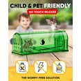 Humman Trap Humane No Kill Mouse Traps Live Catch & Release - 4 Pack - Walmart.com