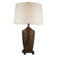 thumbnail image 1 of 30" Tall Polyresin Table Lamp "Kayan", Bronze Rustic finish, 1 of 2