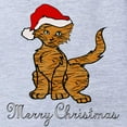 thumbnail image 2 of CafePress - Christmas Kitty Cat - Cute Infant Baby Football Bodysuit, 2 of 3