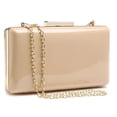 thumbnail image 1 of Bolsos de noche, bolsos de mano Dasein, fiesta formal, camel, charol, 1 of 6