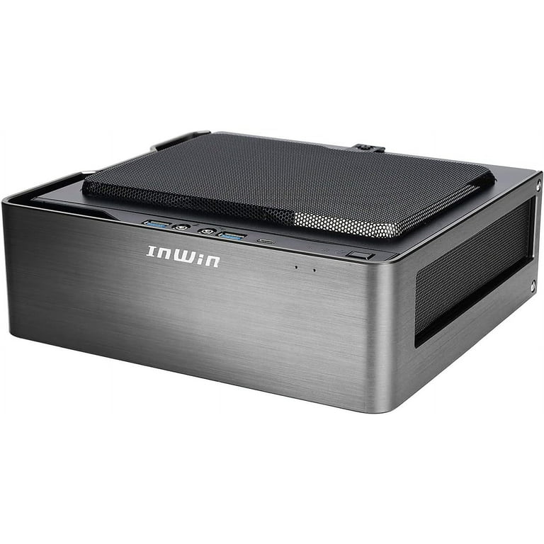In-Win Chopin MAX Mini-ITX Tower 200W Tower, Titanium Grey