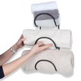 thumbnail image 3 of Wallniture  Moduwine Wall Mount Towel Rack for Bathroom Wall Decor, Round Shape, 3 Sectional (Set of 2), 3 of 5