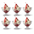 thumbnail image 1 of Juego 6 Copas de Postre con Base Bormioli Rocco | Vasos de Helado Estilo Sundae | Para Cóctel de Camarón, Frutas y Pudines, Capacidad 360 ml, 1 of 10