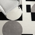 thumbnail image 6 of SAFAVIEH Rodeo Drive Darien Abstract Area Rug, Grey/Black, 4' x 6', 6 of 11