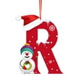 thumbnail image 1 of 2D Acrylic Christmas Tree 26 Letter Pendant Decorative Gift Family Christmas Party Pendants, 1 of 6