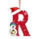 thumbnail image 1 of Adornos navideños, adornos navideños, regalos navideños, árbol de Navidad acrílico 2D, colgante de 26 letras, regalo decorativo, colgantes para fiestas navideñas familiares, objetos colgantes, 1 of 6