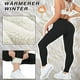 thumbnail image 4 of Leggings cálidos para mujer, con forro polar de invierno cálido y grueso, medias opacas de cintura alta para uso diario, fitness, correr, senderismo, 4 of 5