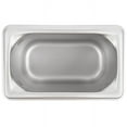 thumbnail image 3 of Vollrath 1/9 Size Steam Table Food Pan, 20949, Silver Stainless Steal, 4" D| 1/Each, 3 of 3